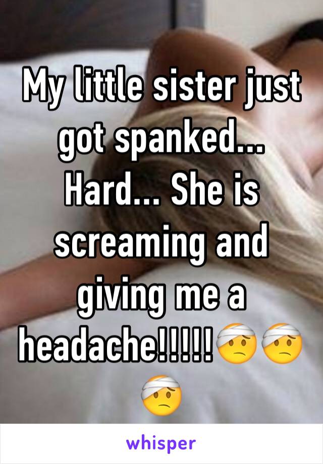 My Sister Spanked Me